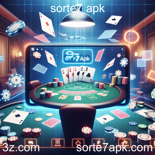 A Emoção do Poker Online na Sorte7 APK